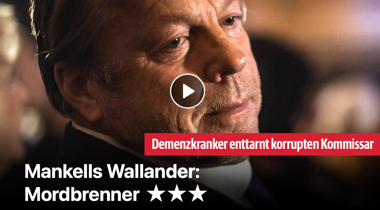 Mankells Wallander - Mordbrenner